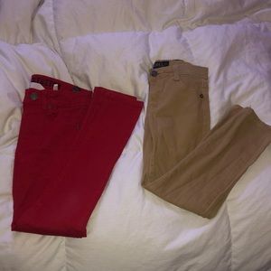 Boys pants skinny stretch leg
